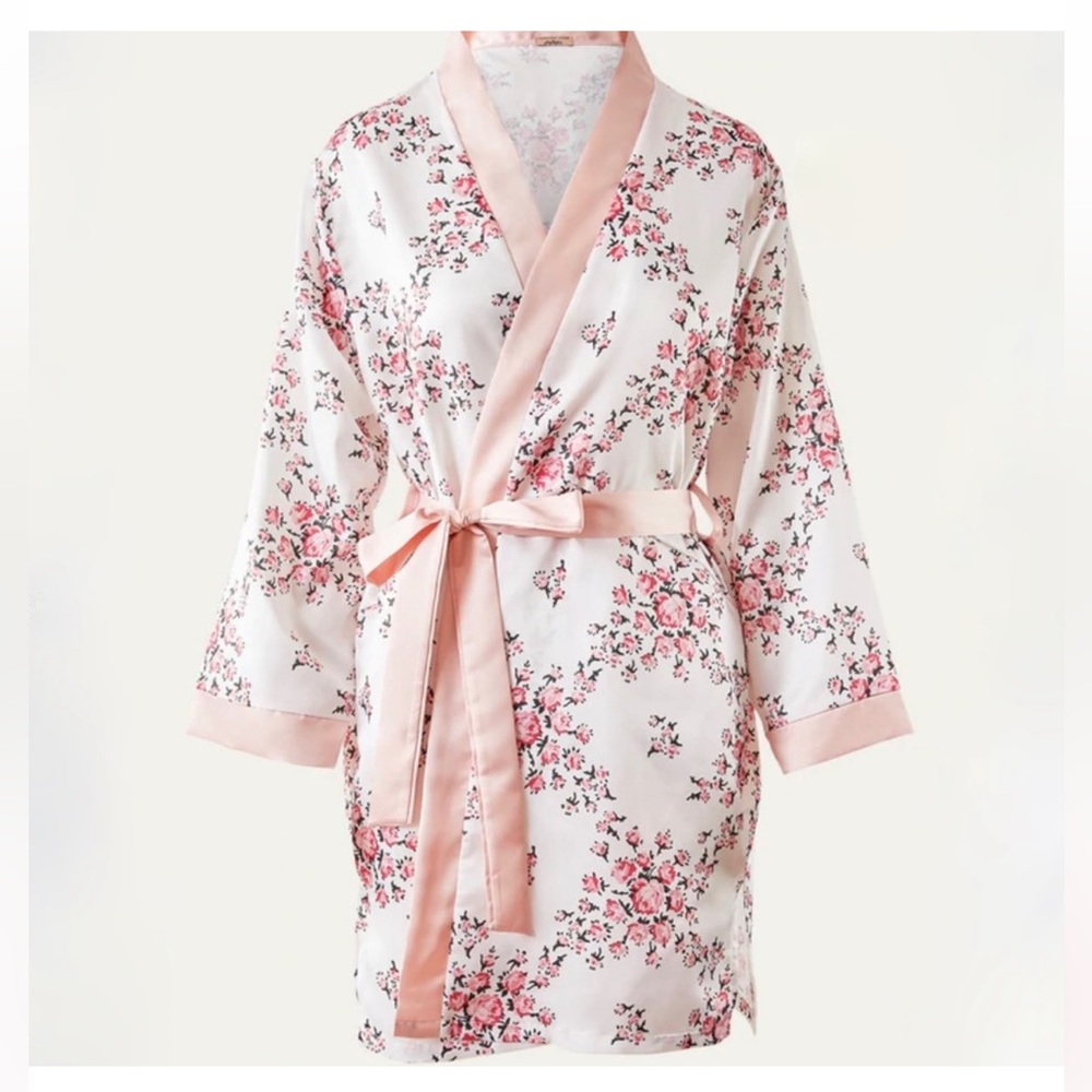 Brand New Morgan Lane Satin Robe